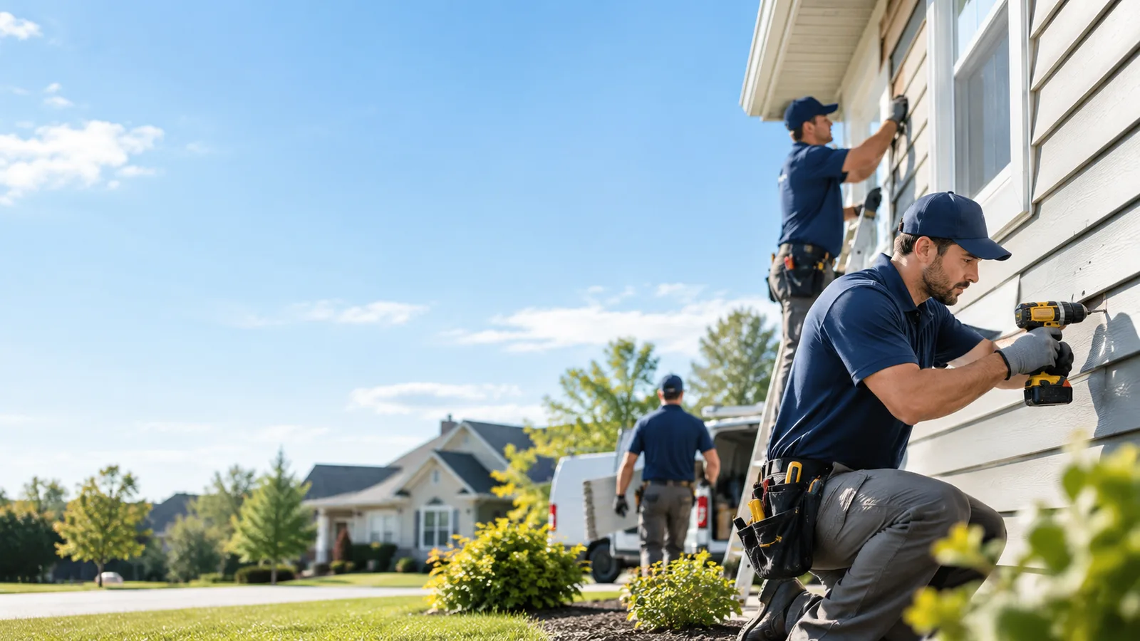 Partial Siding Replacement in Henderson, MI